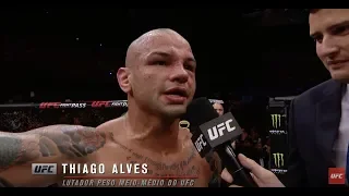 UFC Fortaleza: Entrevista no octógono com Thiago Pitbull