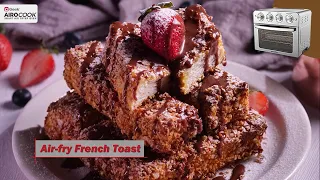Delicious Air Fry French Toast in Airfryer Oven | Geek Airocook Recipes | Geek Airocook Iris