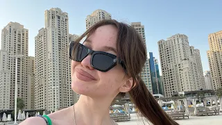 Одна в Дубае. JBR. Bluewaters Island.