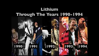 Nirvana - Lithium Through The Years Comparison (1990 - 1994)
