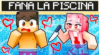 Petrecere La PISCINA Cu FANA NEBUNA De Pe Minecraft!