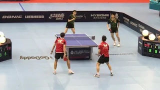 Fang Bo & Zhou Yu - Calderano Hugo & Tsuboi Gustavo @ Austrian Open 21/09/2017 (private video HD)