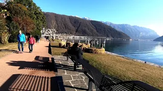 Switzerland / Melide / Ticino (amazing day in January )