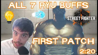 SF6 RYU BUFFS Explained & Explored in 2 Minutes