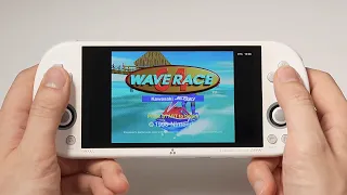 TrimUI Smart Pro, N64, PSP - Wave Race 64 and 14 games test