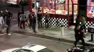 Copy of Bro vs. Hipster and a hot chick - unbelievable STREET FIGHT [HD]
