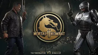 Mortal Kombat 11 | The Terminator VS Robo Cop