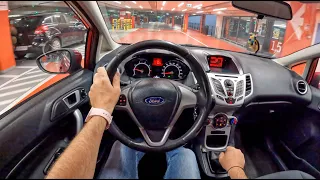 2013 Ford Fiesta Night [1.4 96HP] |0-100| POV Test Drive #1264 Joe Black