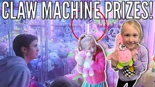 How Did We Win the Claw Machine More Than Once? | Trying the New SupaClaw Machine!
