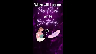 When will my period be back while breastfeeding (Milk Supply Drop Tip)