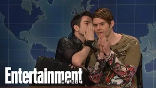 Bill Hader Reveals What John Mulaney Said To Him On SNL | News Flash | Entertainment Weekly
