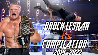 Brock Lesnar - F5 Compilation 2019 - 2022