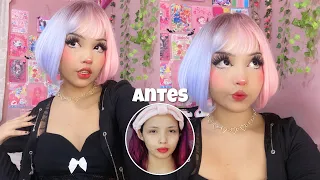 maquillaje cute 🎀 (dolly eyes) + outfit con nibimistore