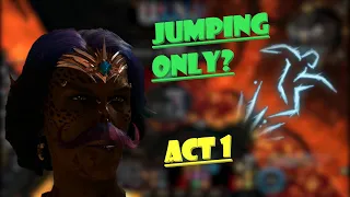 Can You Beat Baldur's Gate 3 By Only Jumping? | Act 1