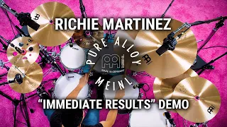 Meinl Cymbals - Pure Alloy - Richie Martinez "Immediate Results" Demo