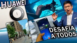 ¡Huawei Mate 60 Pro en acción!Usos en la vida real y Clientes ansiosos hacen largas filas.