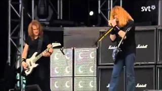 The Big 4: Megadeth - Holy Wars... The punishment Due LIVE at Ullevi, Sweden 2011