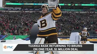 Tuukka Rask Returning To Bruins On One-Year, $1 Million Deal