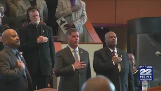 Boston's 1st black police commissioner sworn in