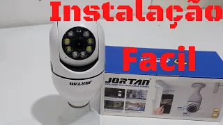 Como INSTALAR CAMERA LAMPADA JORTAN WIFI 360, tres formas de instalação CAMERA JORTAN, APP YOOSEE