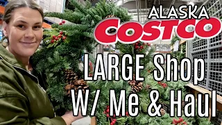 LARGE Costco Family Grocery Shop W/ Me & Haul | Alaska Prices $$$