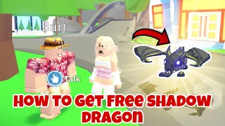 How to get free shadow dragon in adopt me (New adopt me update)