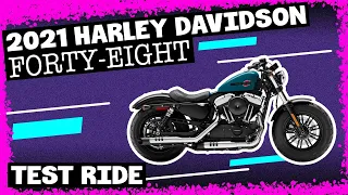 2021 Harley-Davidson Forty-Eight Test Ride