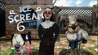 Все сцены в мороженщике 6 | Ice Scream 6:Frends 1.0