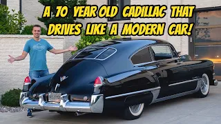 I bought a RARE 1949 Cadillac Fastback, and making it my 70 year old daily driver! Amazing Restomod!