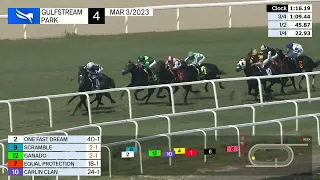 Gulfstream Park March 3, 2023 race 4