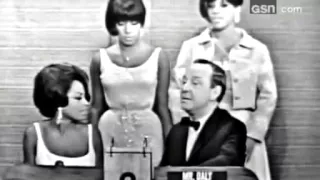 The Supremes on What's My Line - 1966