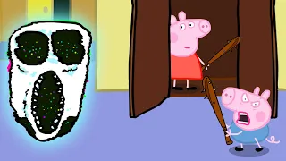 Roblox Doors Visited Peppa Pig House at Night