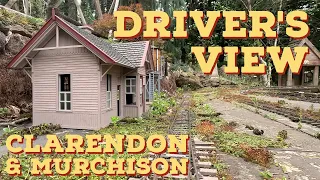 Driver's View Clarendon and Murchison Lt Rwy – October 2023 – 16mm G-Scale Live Steam Garden Railway