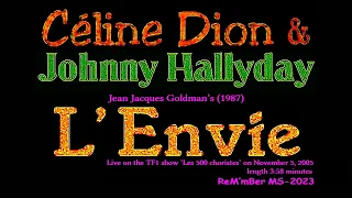 Céline Dion & Johnny Hallyday-L'Envie