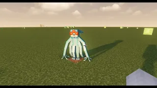 created a new monster in minecraft