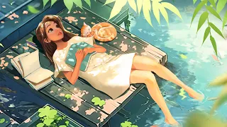 Music that make you feel positive and calm 🍃 Chill lofi mix ~ Study music , stress relief