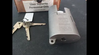 SARGENT AND GREENLEAF 951 HIGH SECURITY MILITARY PADLOCK S&G 951 LOCK