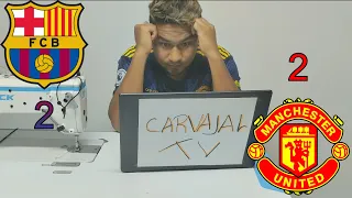 Barcelona /VS/ Manchester United (Reaccion)