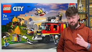 TERENOWY POJAZD STRAŻY POŻARNEJ 🧯 LEGO CITY 60374 RECENZJA