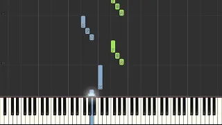 Lionel Bart I'd Do Anything from Oliver!   Easy Piano Tutorial   synthesia   piano facile