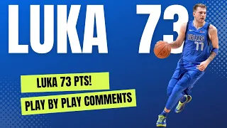 Luka Doncic Play-by-play comments of his historic performance against Atlanta!