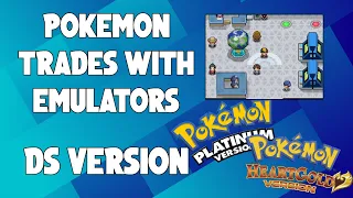 How to trade (in a LEGIT way) Pokémon in DS games with an emulator! (English Sub)