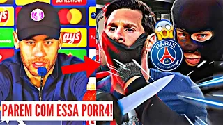 🚨IH!! NEYMAR TOMA ATITUDE DRÁSTICA APÓS MESSI SER AMEÇAD0 NA FRANÇA!! ENTENDA TUDO!