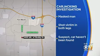 Masked Carjacker Shoots Victim In The Legs