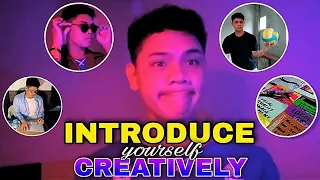 Creative Self-Introduction✨ | School Activity