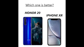 Iphone XR VS Honor 20 AnTuTu Benchmark test