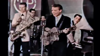 Eddie Cochran ''C'mon Everybody'' live 1959 colour and DES stereo