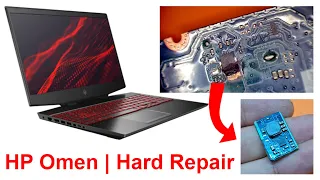 HP Omen 15 | Hard Repair | Saxta çiplər diqqət !