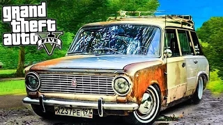 Купил у деда заброшенный гнилой ВАЗ и поставил туда двигатель от Porsche! gta 5 моды гта 5