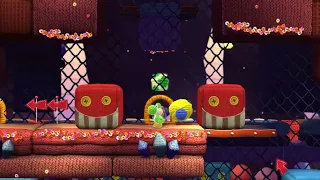WORLD 2-2 - Duplicitous Delve | Yoshi's Woolly World | Walkthrough, Gameplay, No Commentary, Wii U